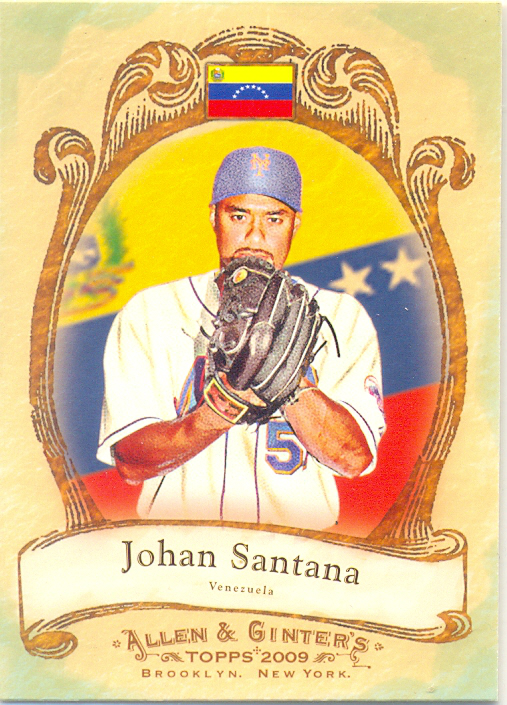 Barajita Johan Santana Topps 2008 # 578  - Numisfila