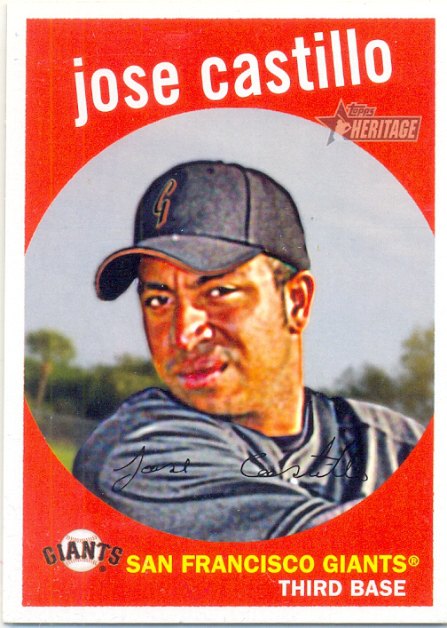 Barajita Jose Castillo Topps 2008 #552  - Numisfila