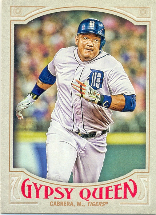 Barajita Miguel Cabrera Topps 2016 # 157 - Numisfila