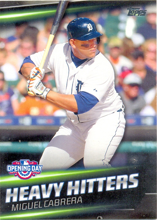 Barajita Miguel Cabrera Topps 2016 # HH-3 - Numisfila