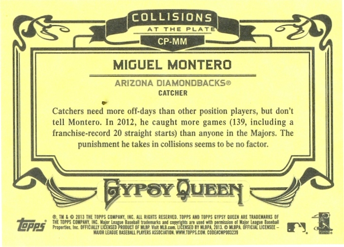 Barajita Miguel Montero Gypsy 2013 # CP-MM  - Numisfila