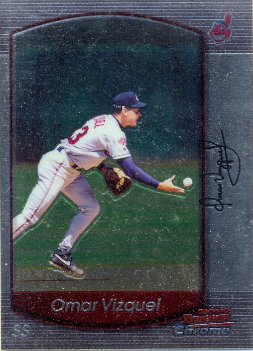 Barajita Omar Vizquel Bowman Chrome 2000 #57 - Numisfila