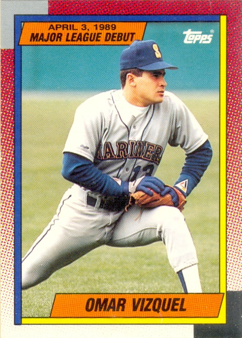 Barajita Omar Vizquel Topps 1993 # 135 - Numisfila