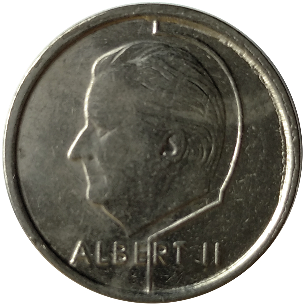 Moneda Belgica 1 Franc 1996 - 98  - Numisfila