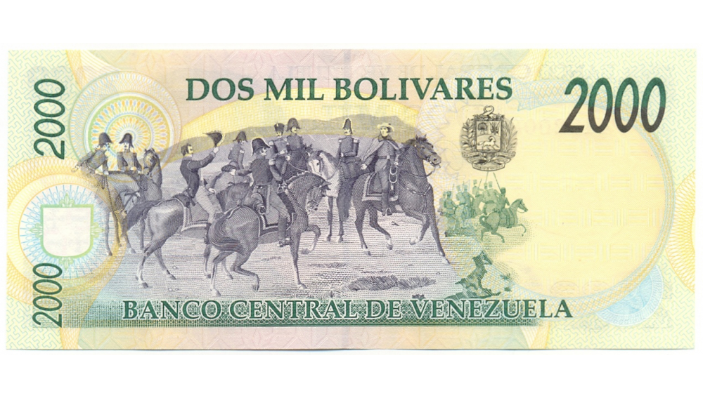 Billete 2000 Bolívares Agosto 1998 F8  - Numisfila