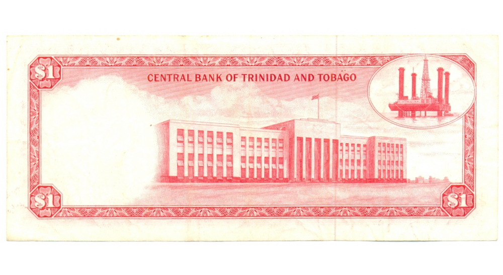 Billete Trinidad y Tobago 1 Dólar 1964  - Numisfila