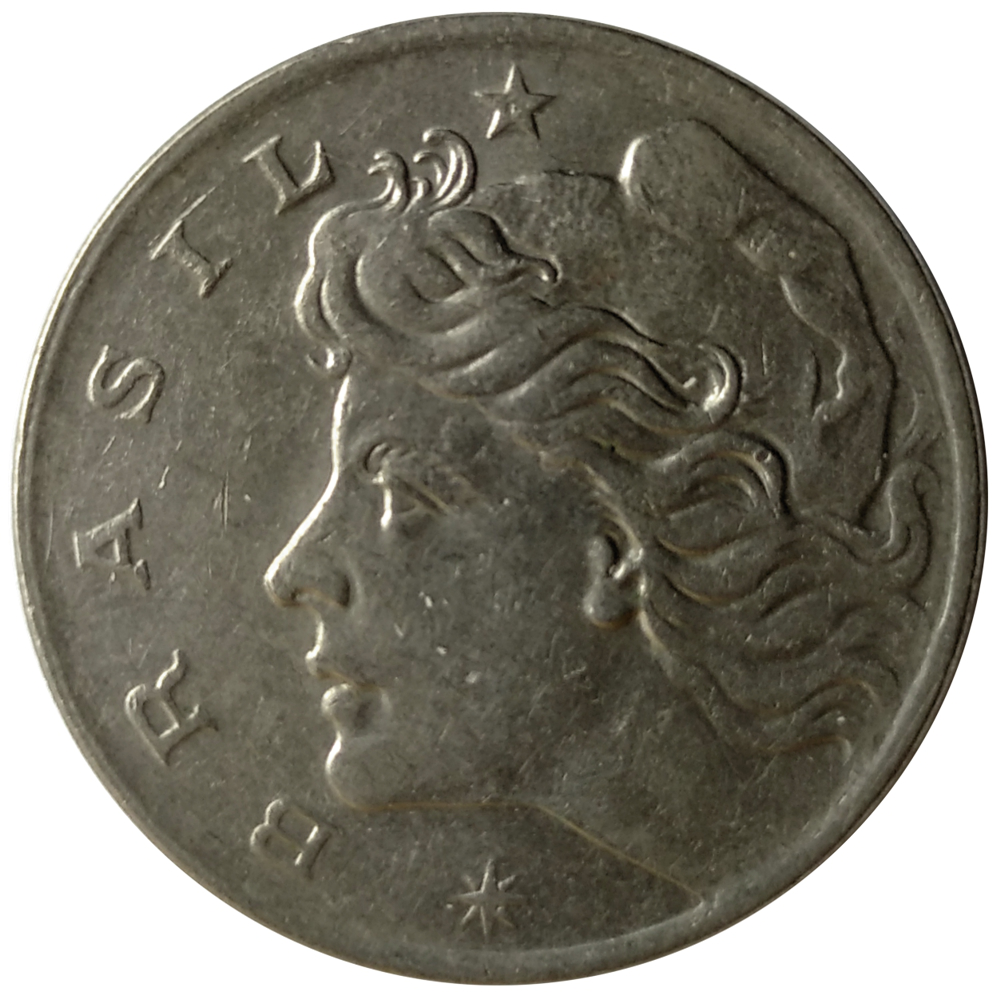 Moneda Brasil 10 Centavos 1970  - Numisfila