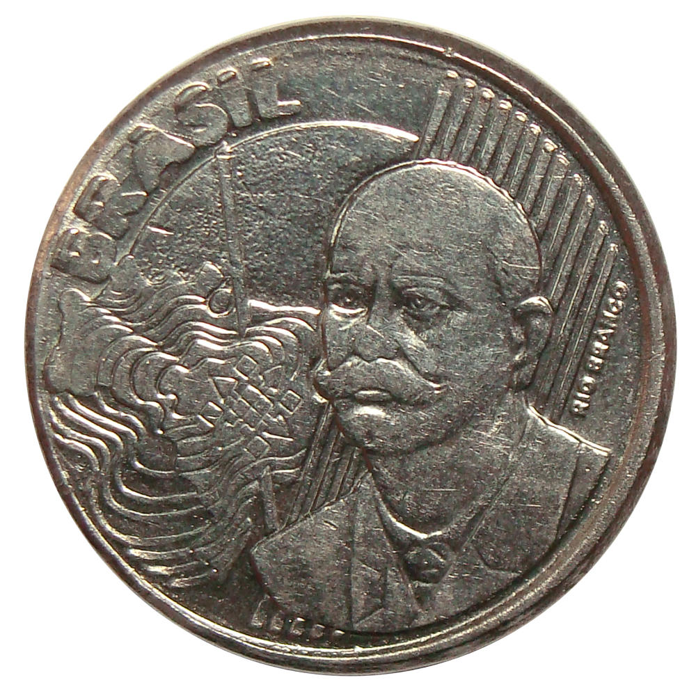 Moneda Brasil 50 Centavos 2002-2013  - Numisfila