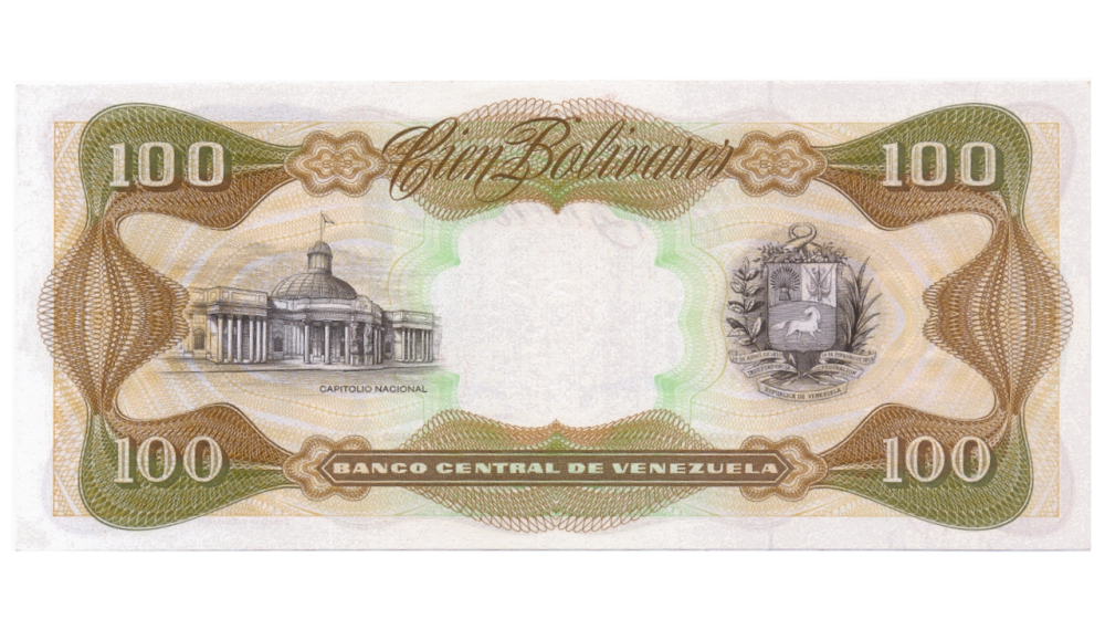 Billete 100 Bolívares Mayo 1992 A8 / AU  - Numisfila