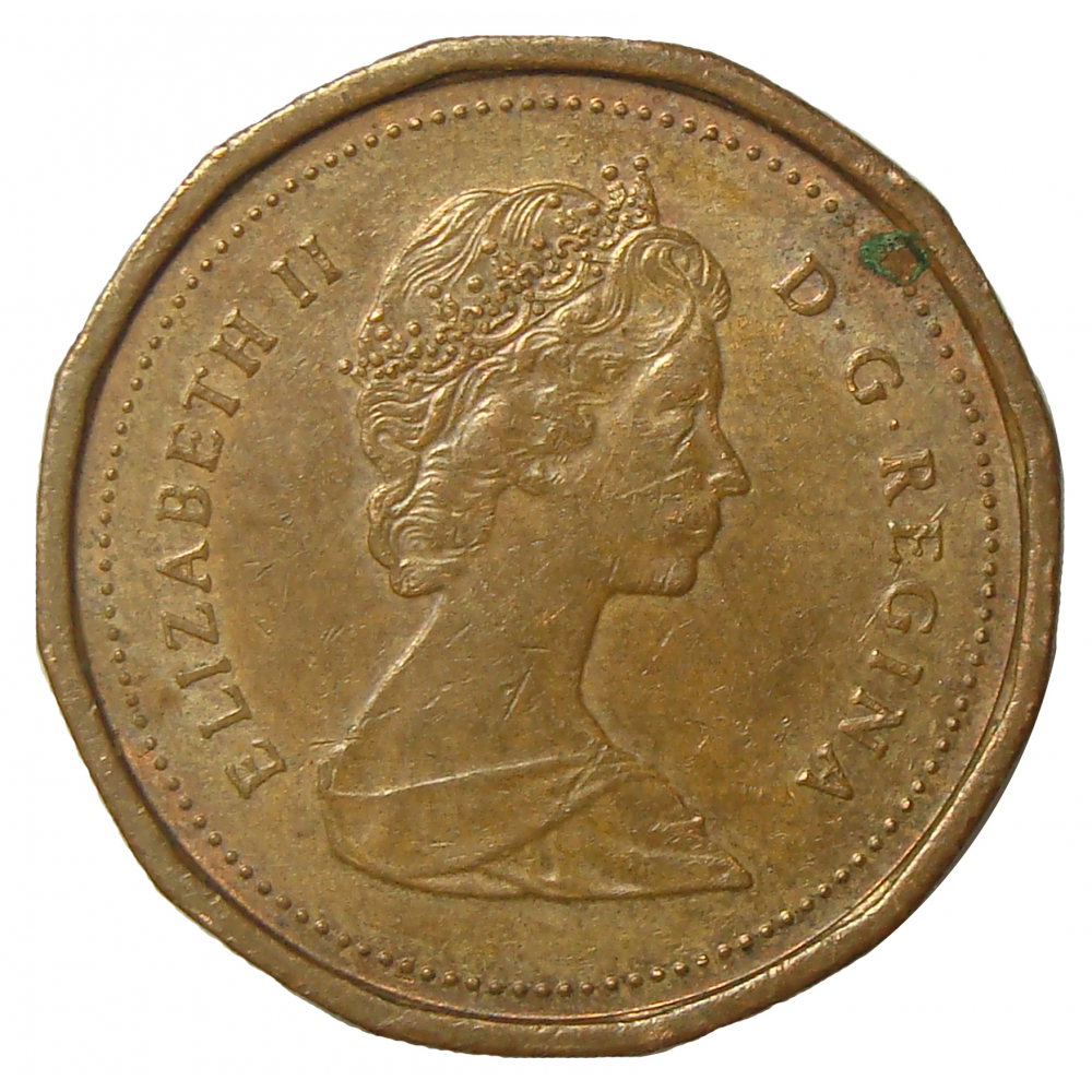 Moneda de Canada 1 Centavo 1982-1989   - Numisfila