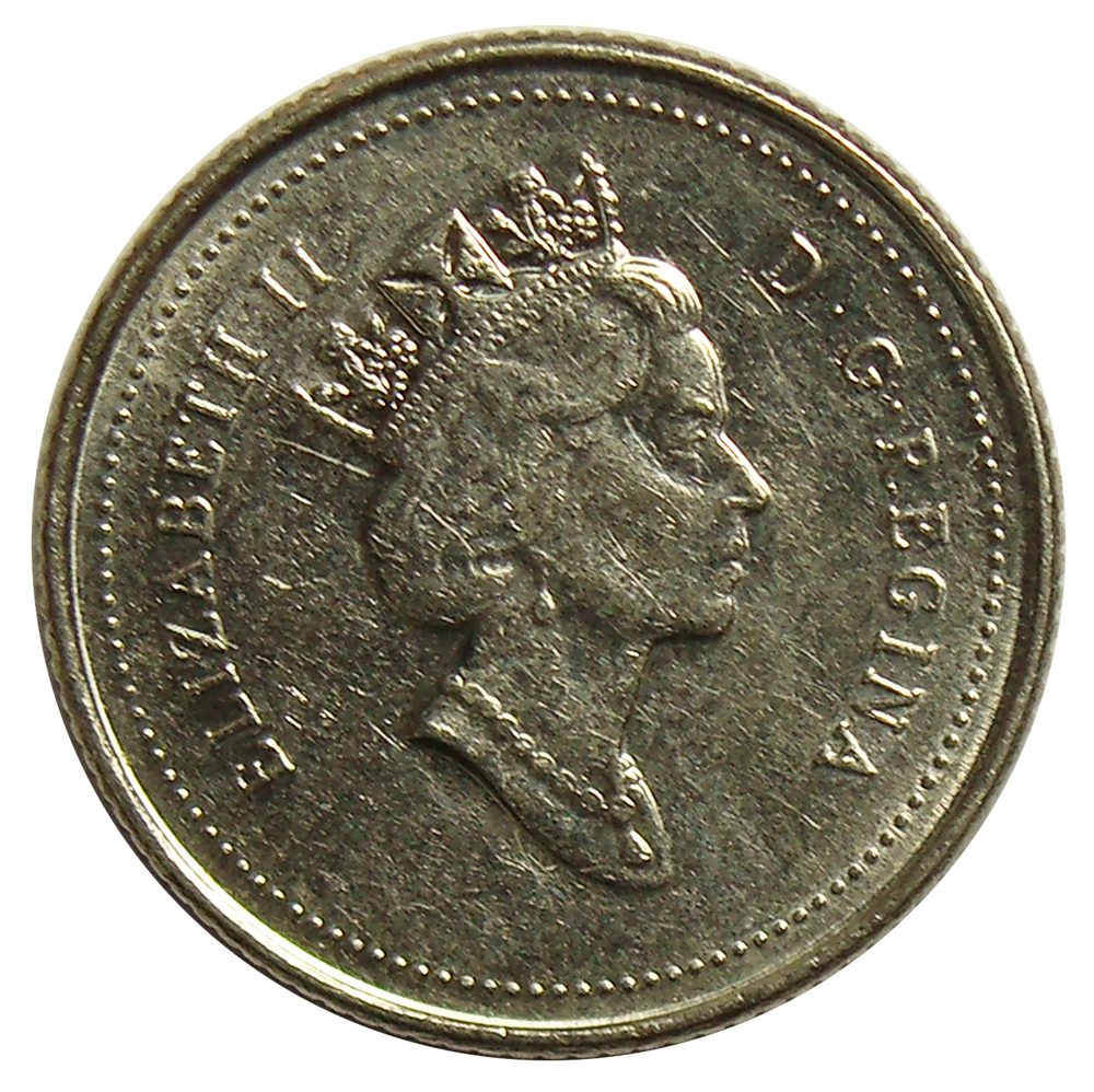 Moneda Canada 10 Centavos 1990-1998  - Numisfila