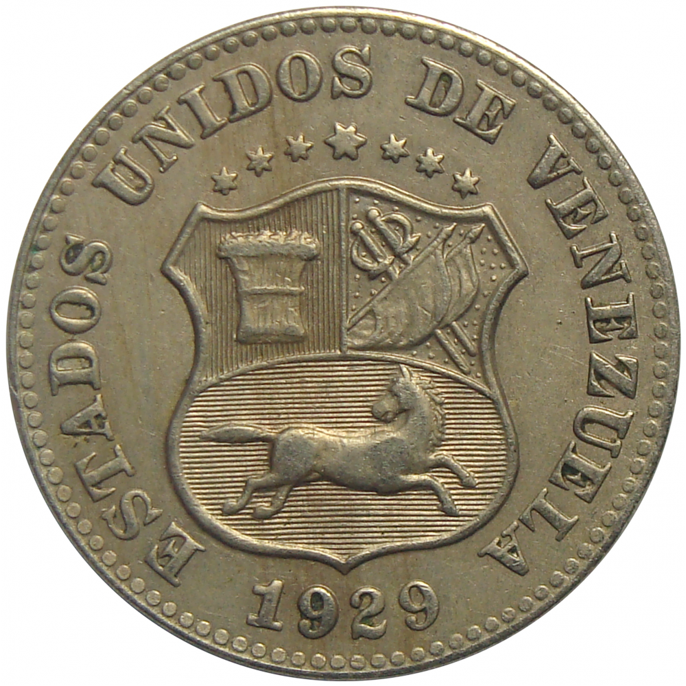 Excelente Moneda 5 Centimos 1929 - Puya - Numisfila