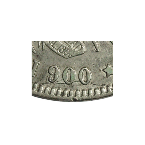 Interesante Error 5 Bs 1924 Fecha Angosta - Fuerte de Plata - Numisfila