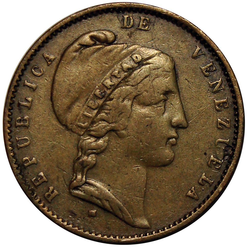 Moneda ½ Centavo 1852 Heaton Monaguero Libertad - Numisfila