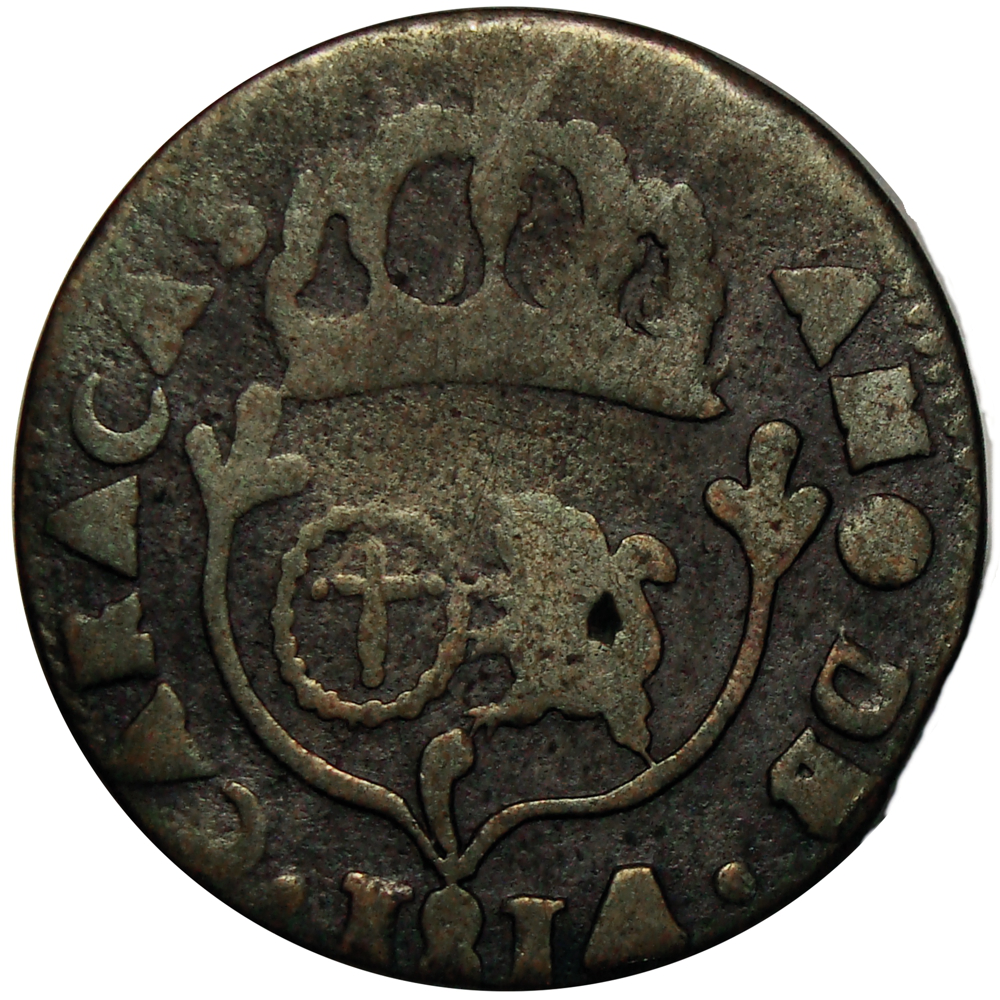 Cuartillo Moneda Caracas ¼ Real 1814 - Cuatro Alto y · 1814 · - Numisfila