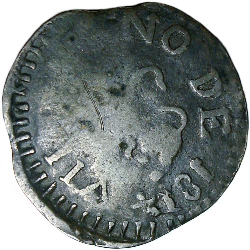 Moneda Provincia de Guayana ½ Real 1814  - Numisfila