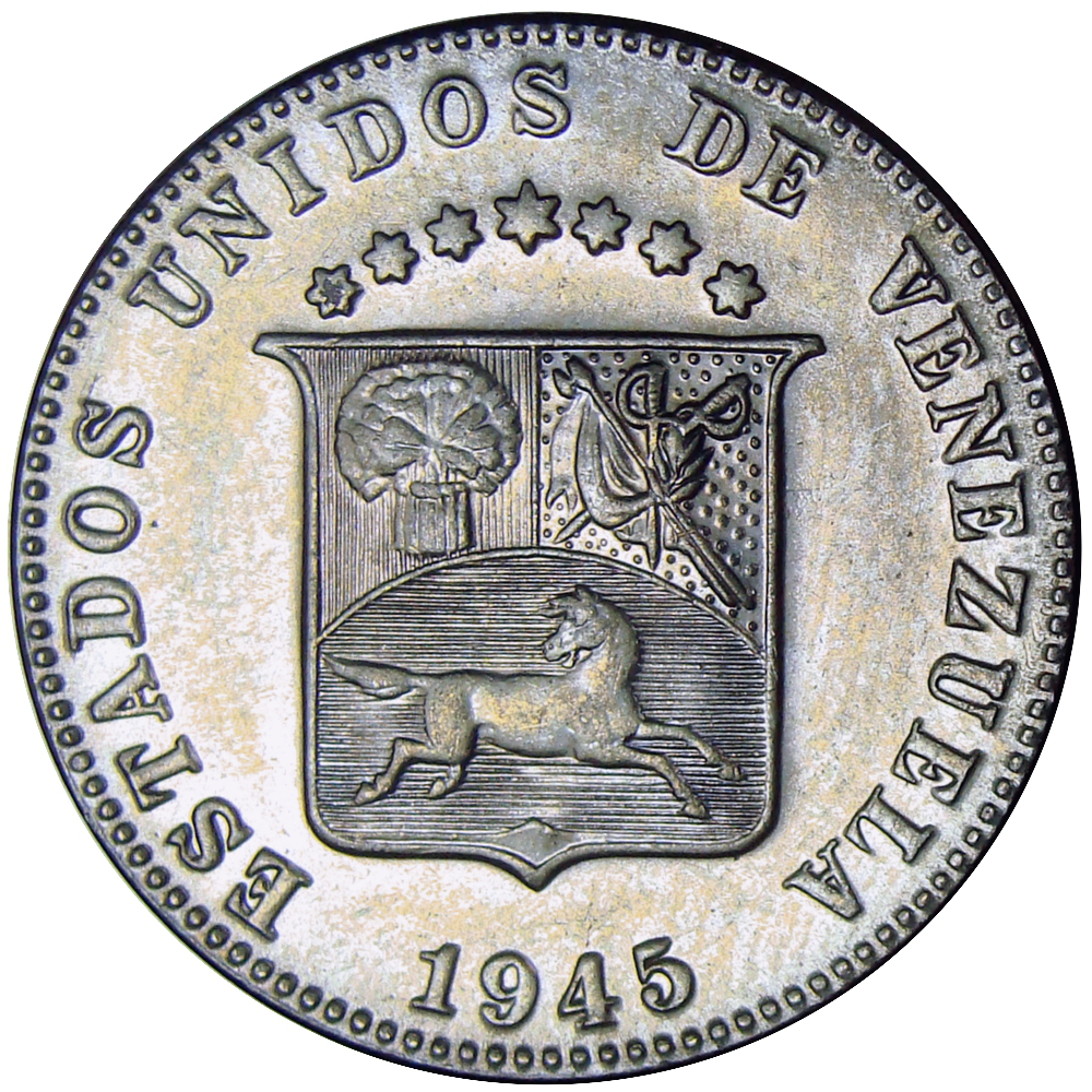 Moneda 12½ Céntimos 1945 Locha  - Numisfila