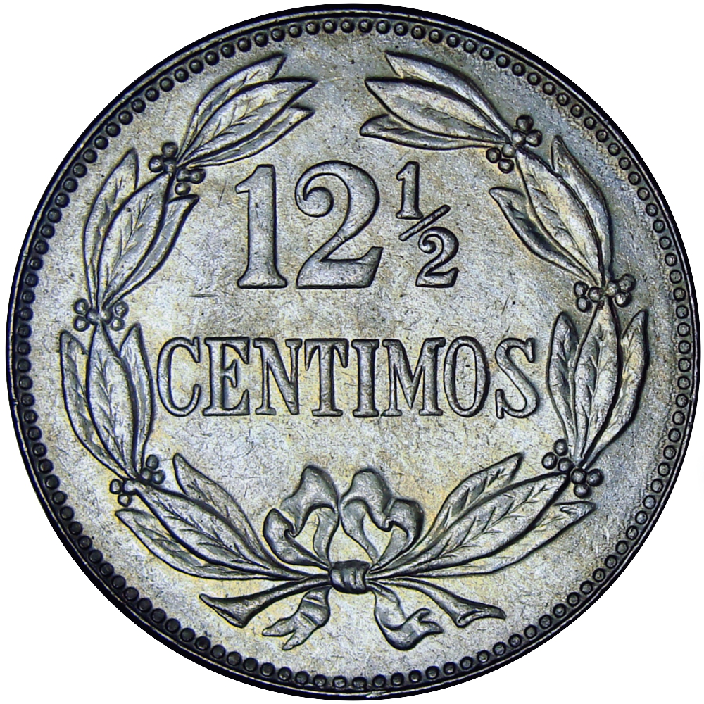 Moneda 12½ Céntimos 1945 Locha  - Numisfila