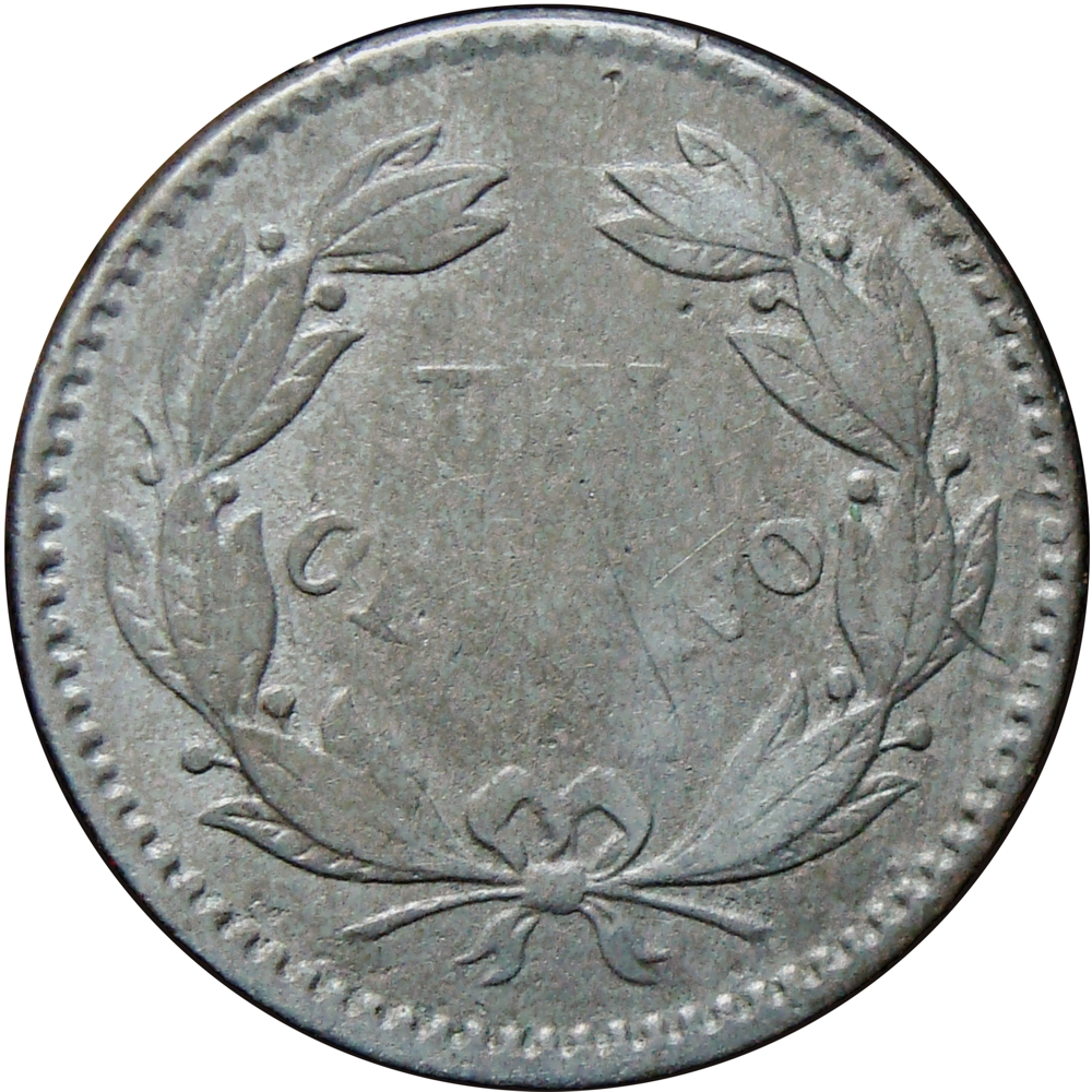 Venezuela Moneda Un Centavo 1877 - Puya  - Numisfila