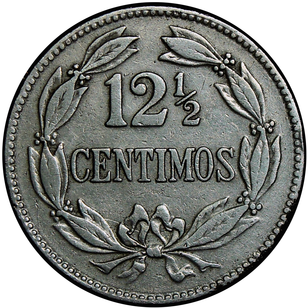 Moneda 12½ Céntimos - Locha 1929  - Numisfila