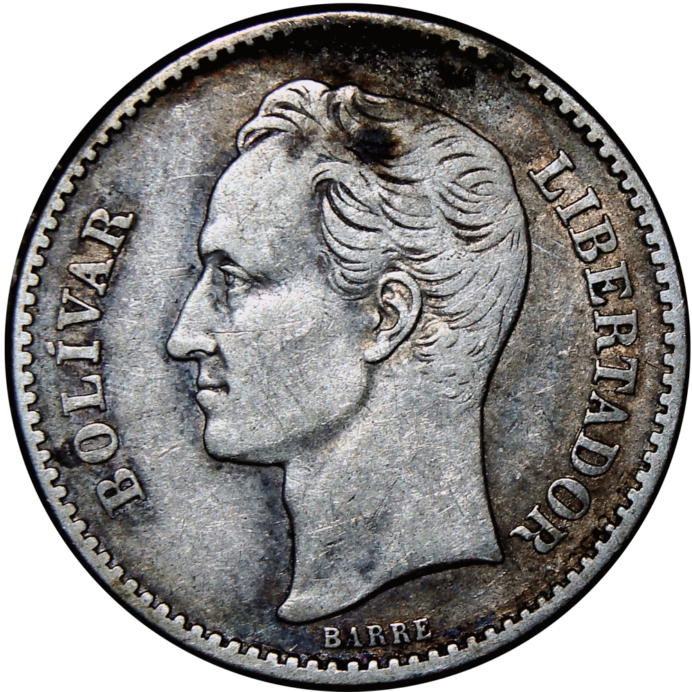 Venezuela Moneda de Plata 1 Bolívar 1926  - Numisfila