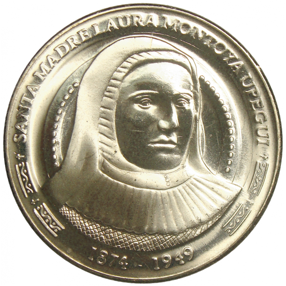 Moneda Colombia 5000 Pesos 2015 Laura Montoya - Numisfila