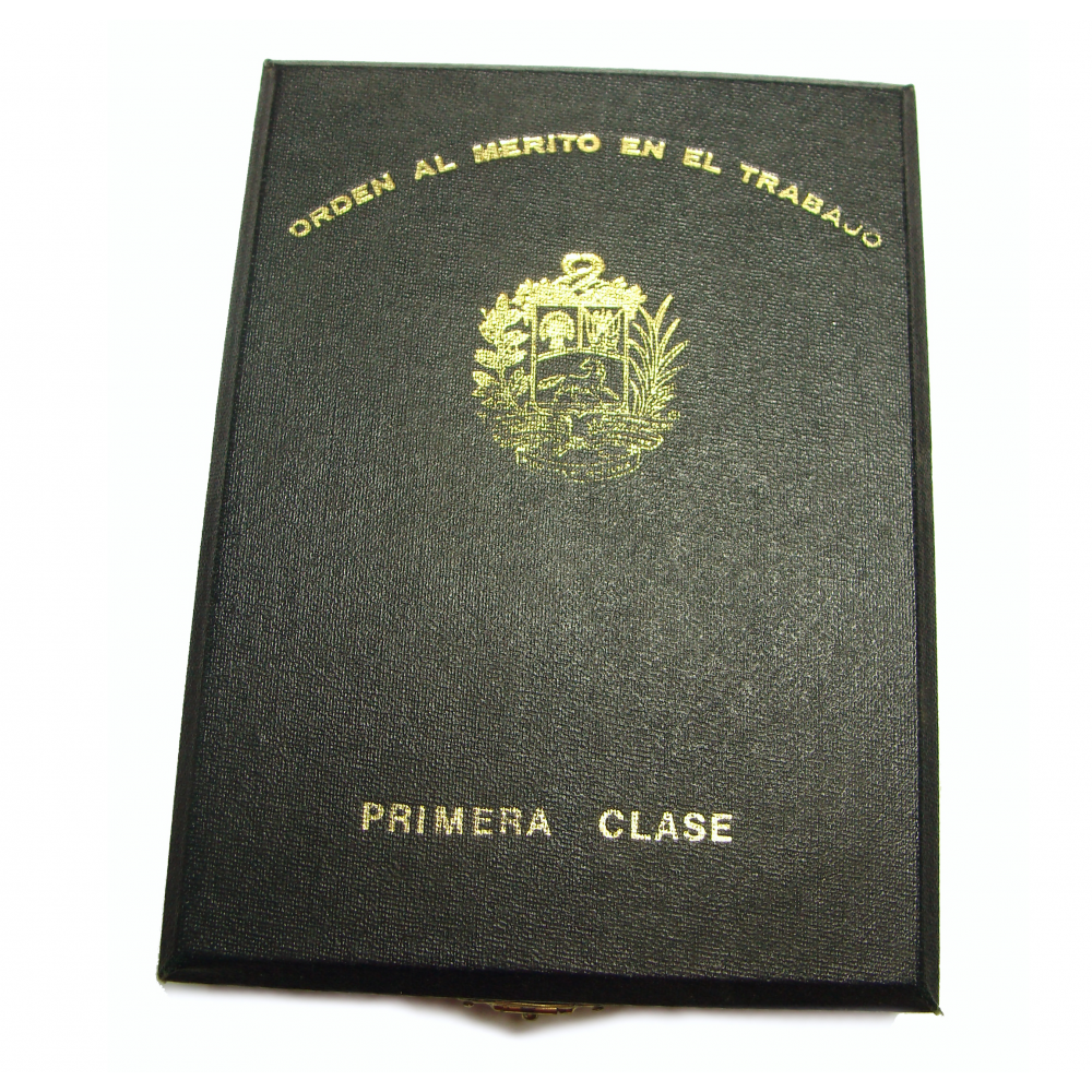 Condecoracion Orden Merito al Trabajo 1era Clase  - Numisfila