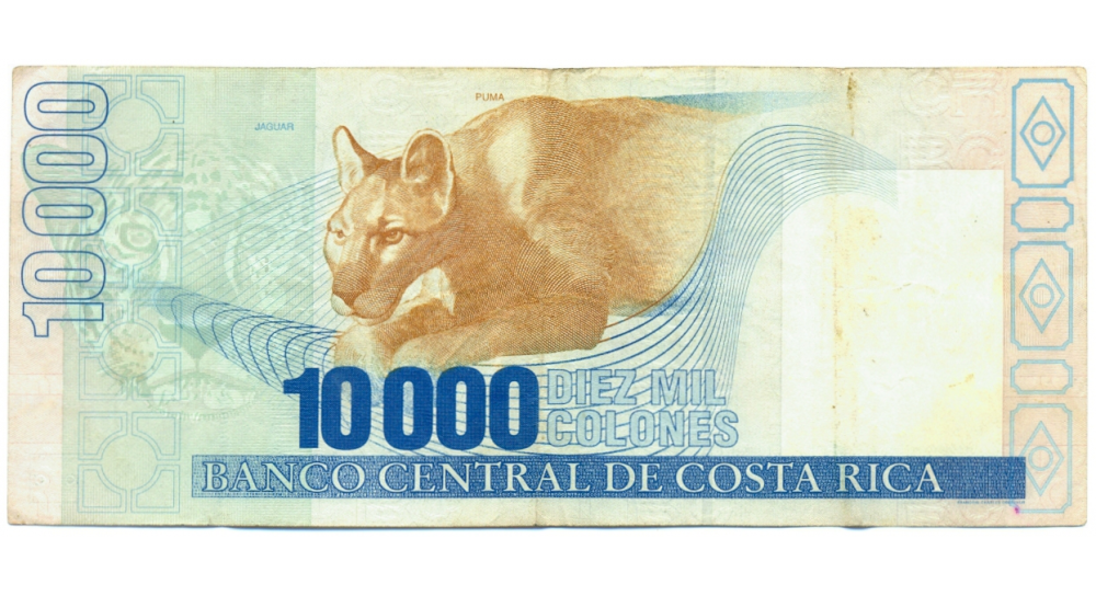 Billete Costa Rica 10000 Colones 2004  - Numisfila