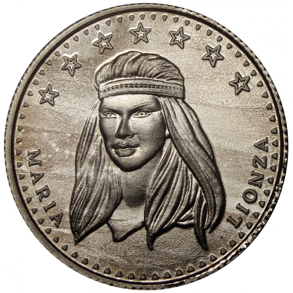 Medalla de Plata María Lionza Italcambio  - Numisfila