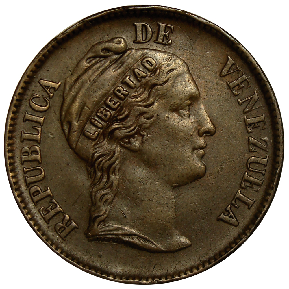 Moneda Centavo Monaguero 1863  - Numisfila
