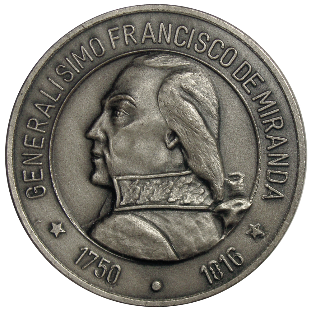 Medalla Francisco de Miranda Amistad entre Brasil y Venezuela 1978 - Numisfila