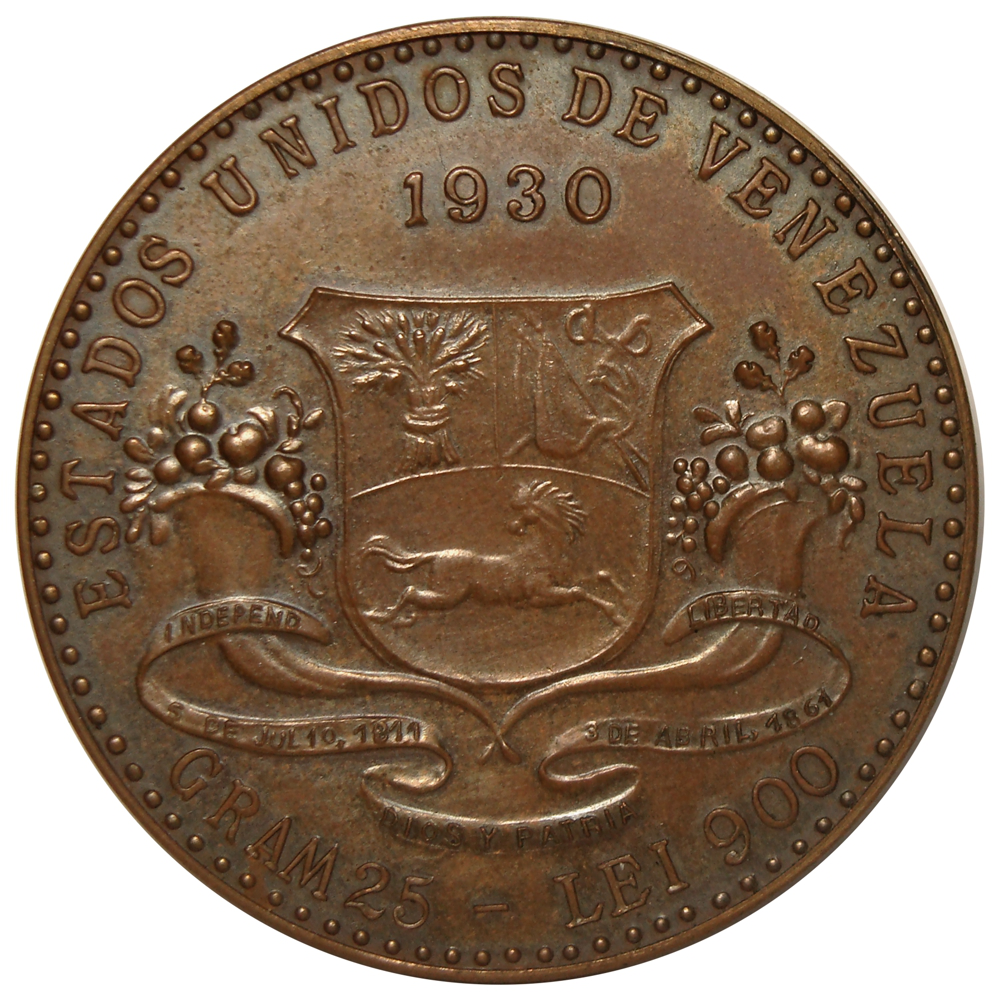 Ensayo Privado Moderno Fuerte de Gómez 1930  - Numisfila