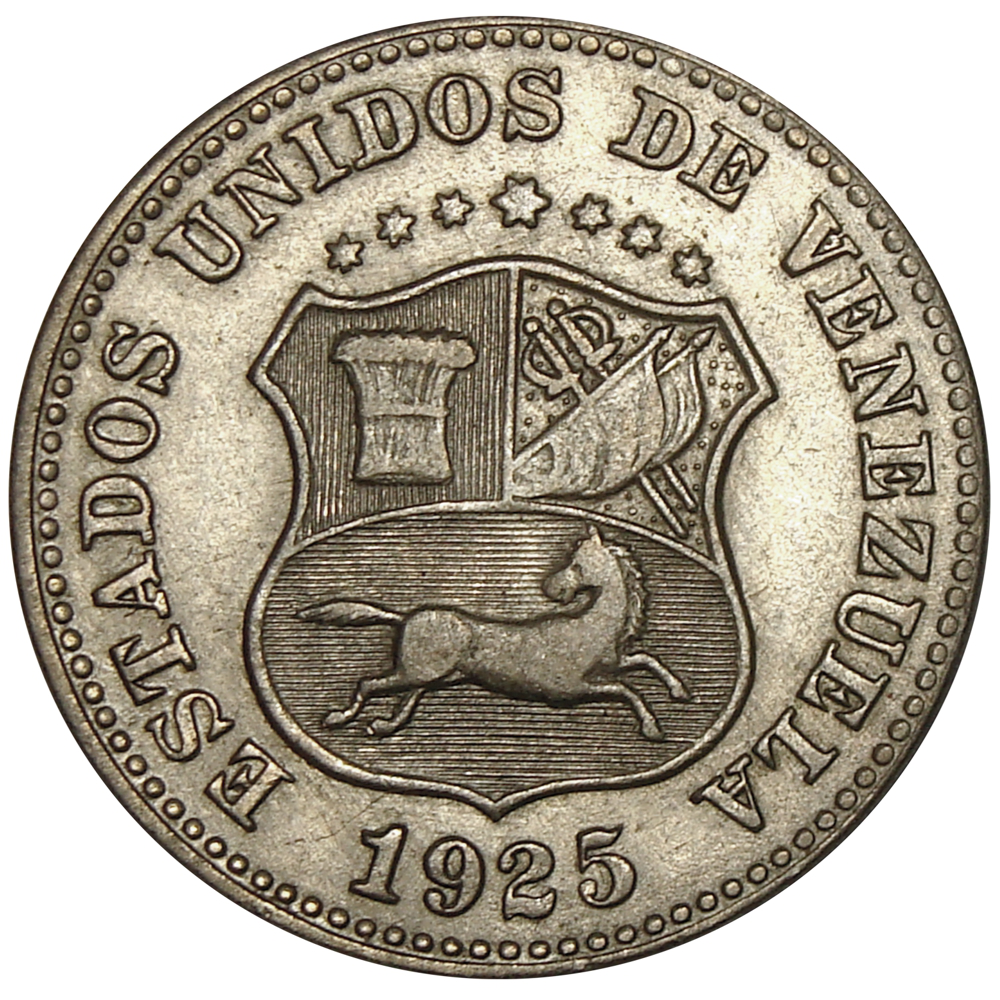 Difícil Moneda 5 Centimos 1925 - Puya  - Numisfila