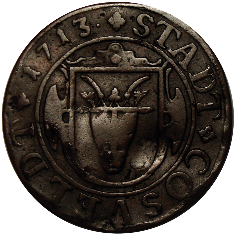 Moneda Alemania 8 Pfennig 1713 - Coesfeld  - Numisfila