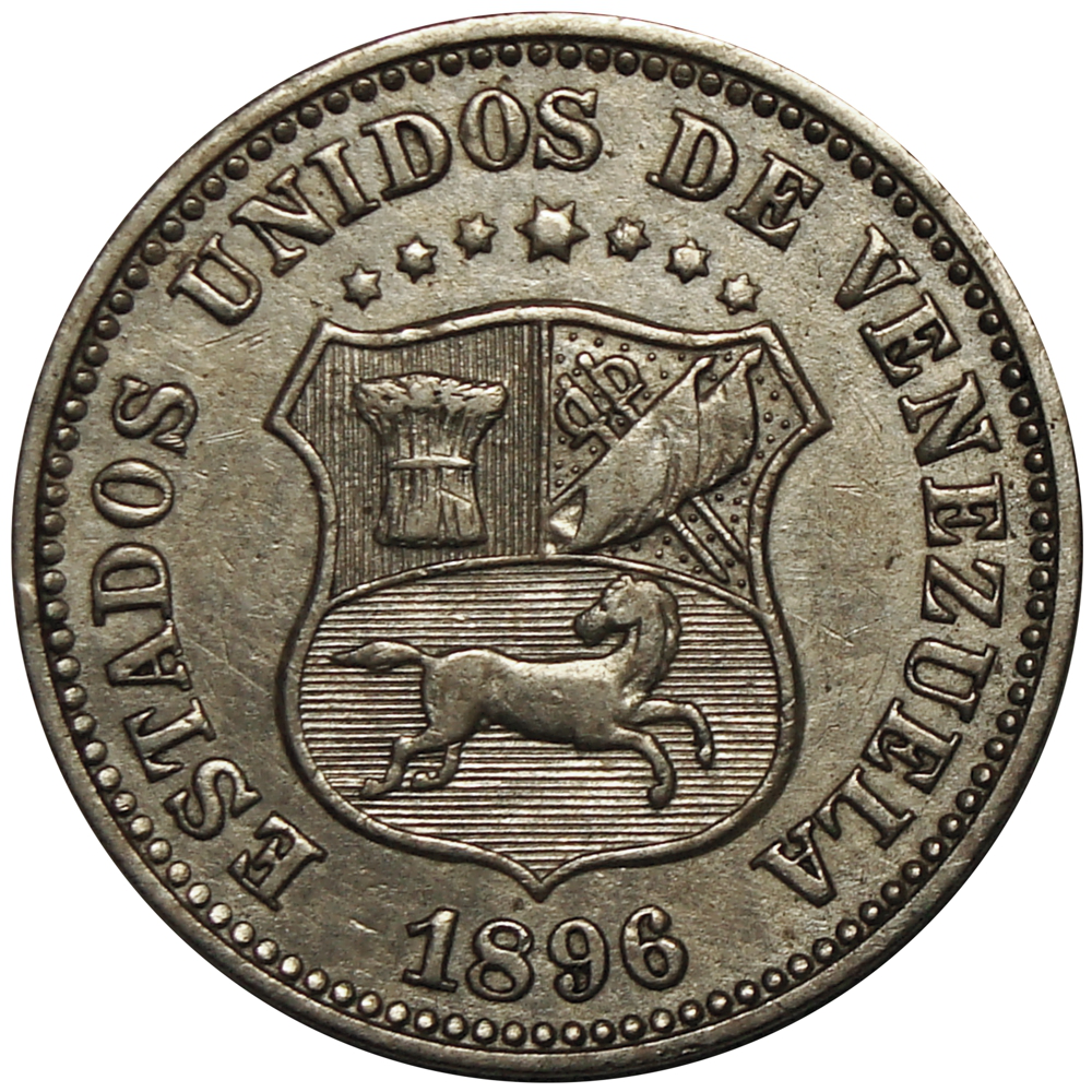 Moneda 5 Céntimos 1896 - Puya - Numisfila