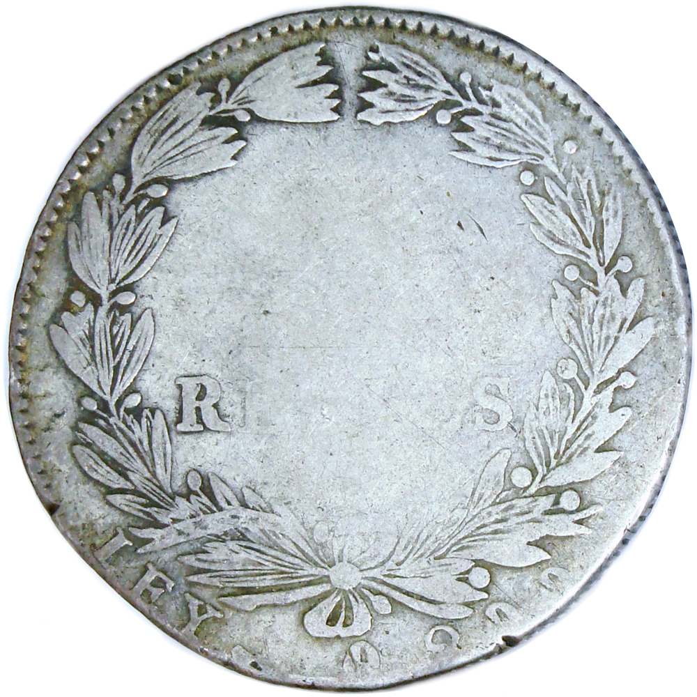 Moneda de Plata Colombia Nueva Granada 10 Reales 1847  - Numisfila