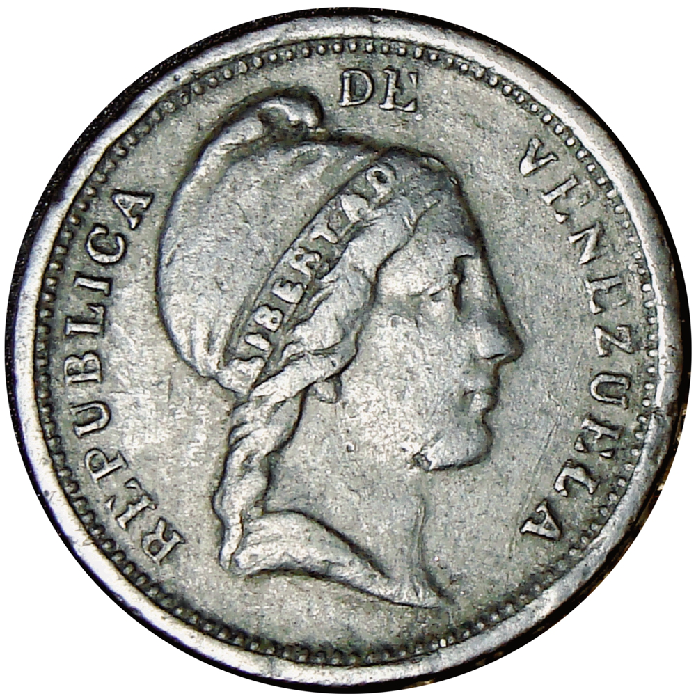 Moneda ¼ Centavo Monaguero 1852 No Heaton - Numisfila