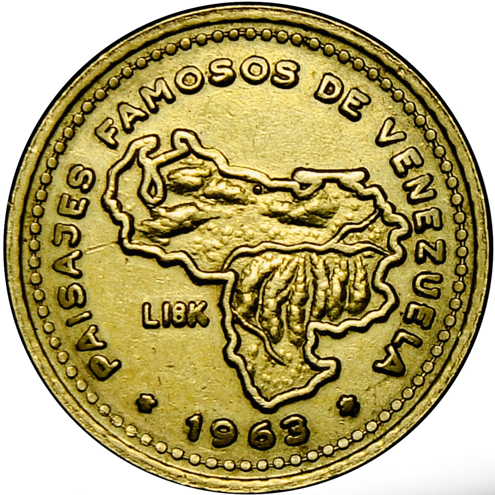 Medalla de Oro Torres del Silencio 1963 Paisajes Famosos de Venezuela Italcambio 1,5 g   - Numisfila