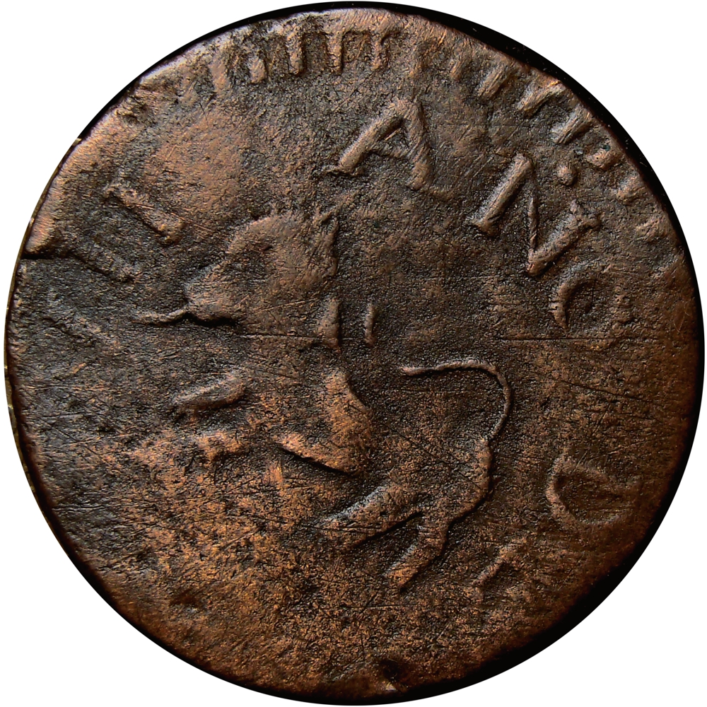 Moneda Provincia Guayana ½ Real (1814)  - Numisfila