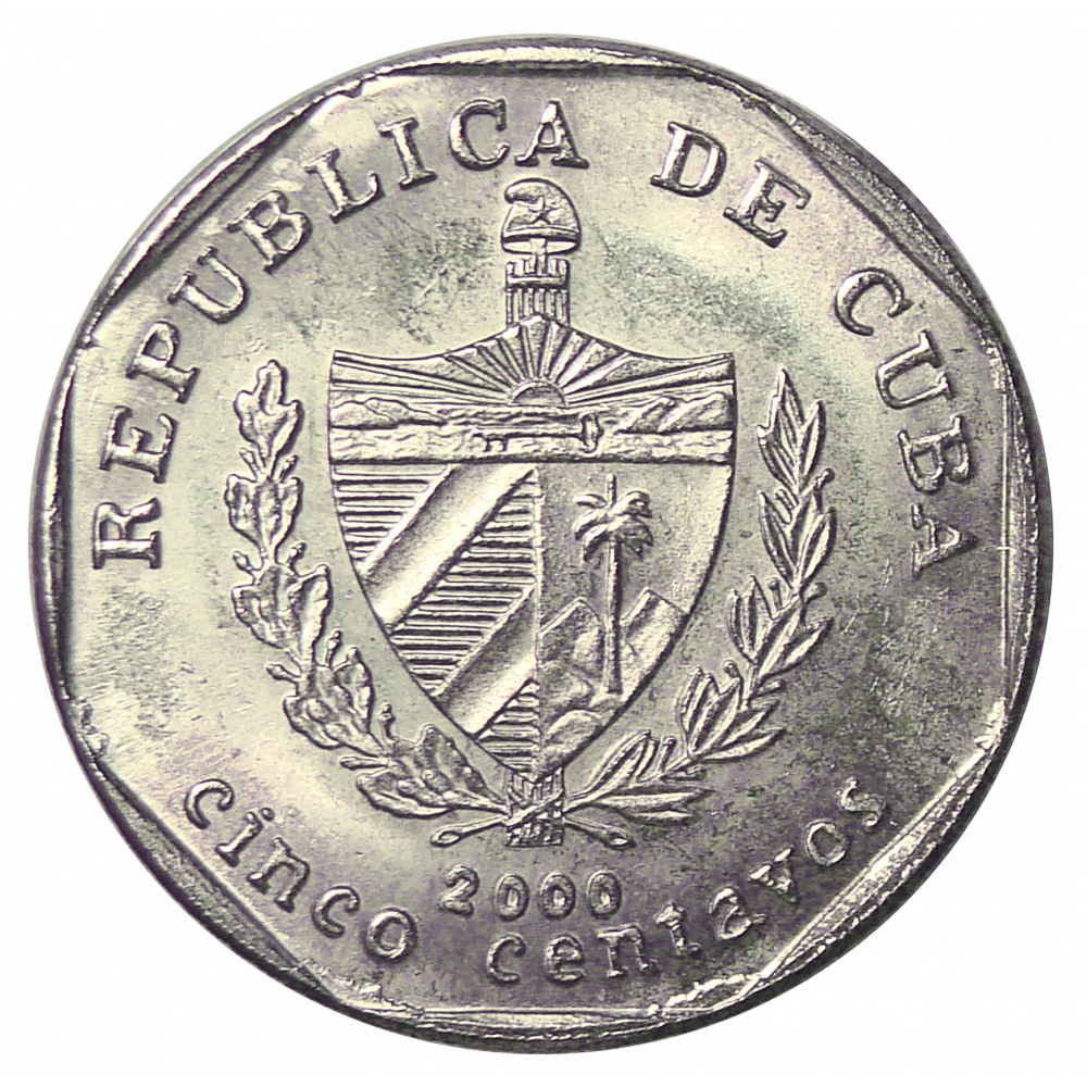 Moneda Cuba 5 Centavos 1996-2006  - Numisfila