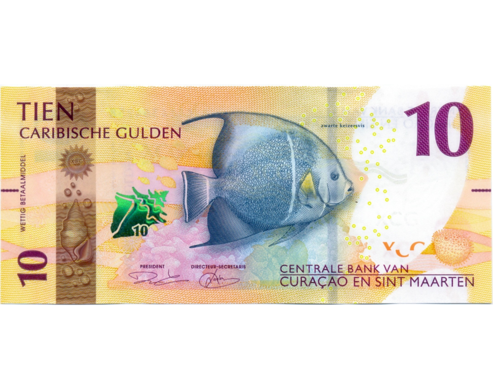 Billete Curazao y Sint Maarten 10 Caribbean Guilder 2025 - Numisfila