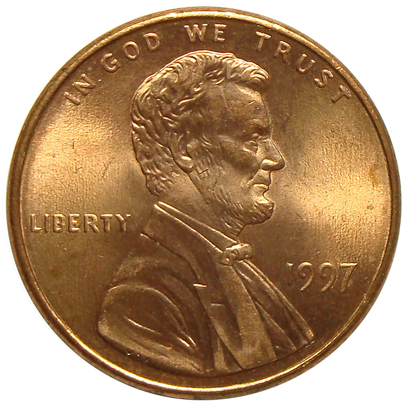 Moneda Estados Unidos 1 Centavo 1997 P Lincoln  - Numisfila