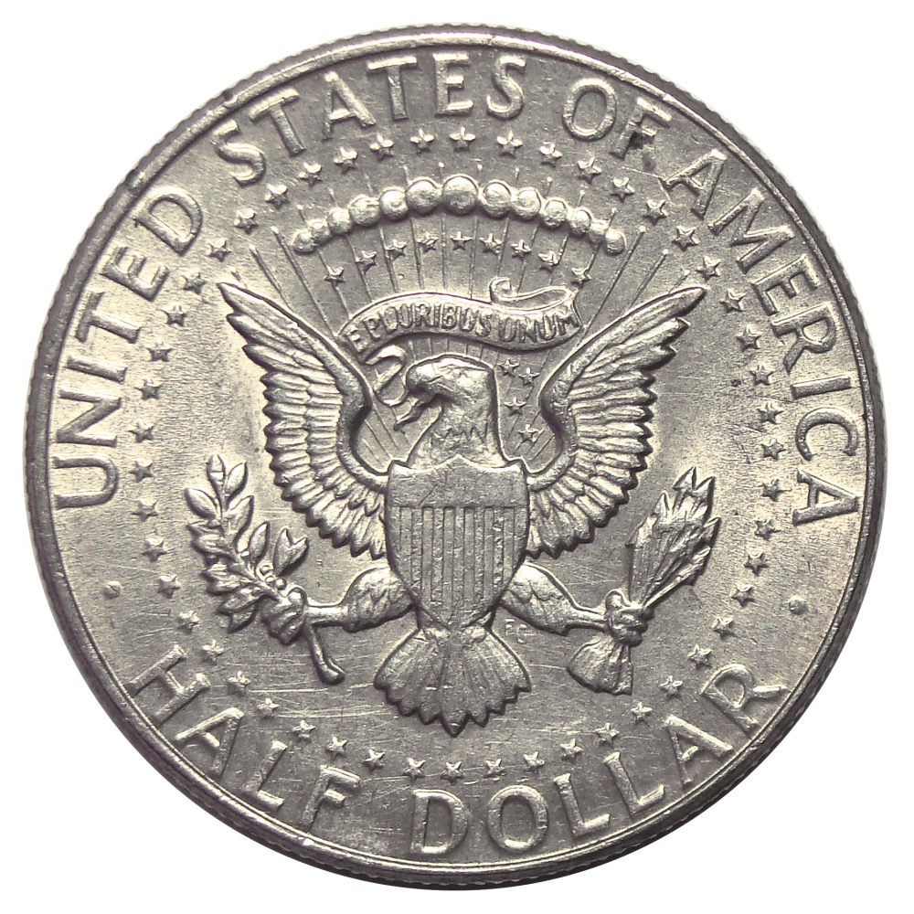 Moneda Estados Unidos 1/2 Dolar 1964 Kennedy  - Numisfila