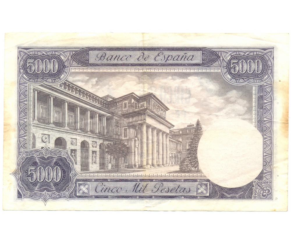 Billete España 5.000 Pesetas 1976 Carlos III  - Numisfila