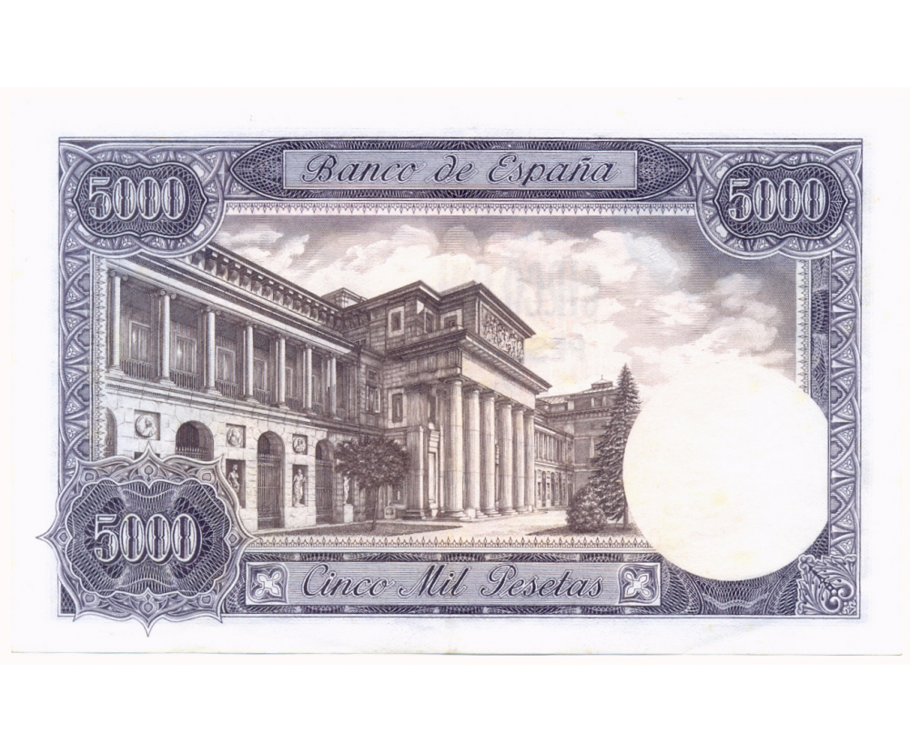 Billete España 5.000 Pesetas 1976 Carlos III  - Numisfila