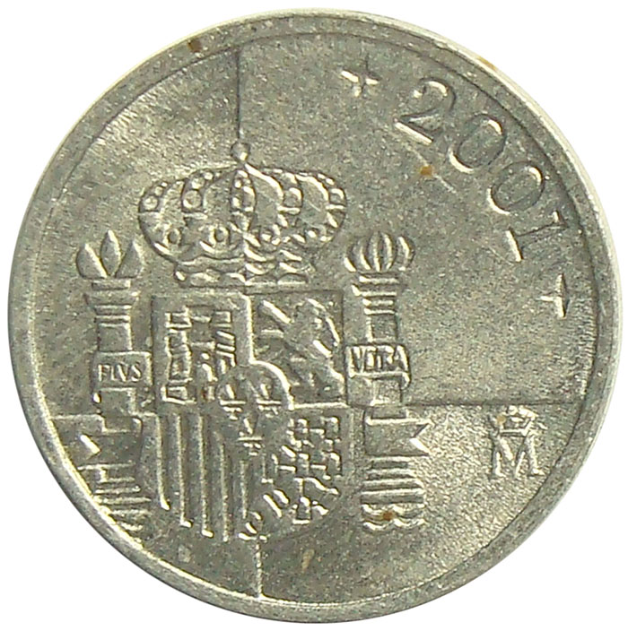Moneda España 1 Peseta 1992-2000 Juan Carlos I  - Numisfila