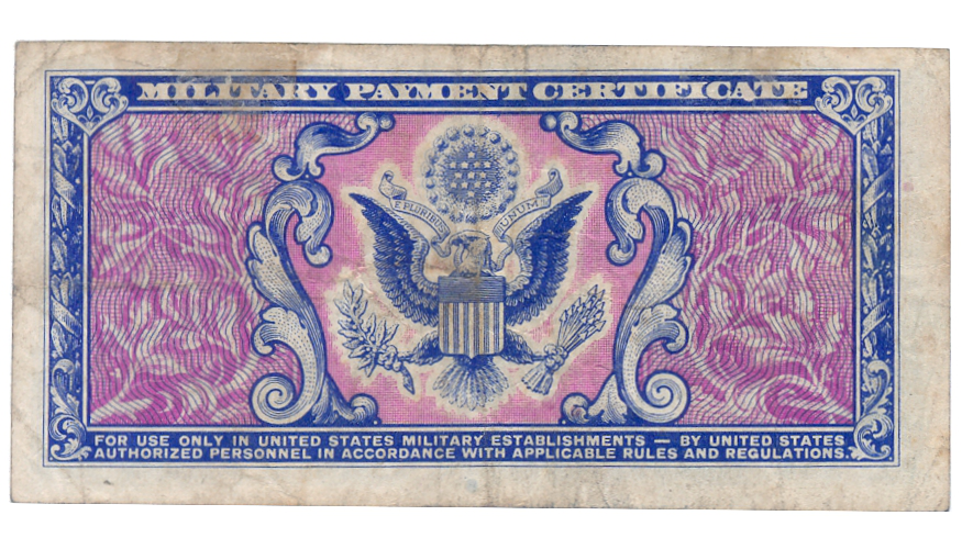 Billete Estados Unidos 50 Centavos 1951-1954   - Numisfila