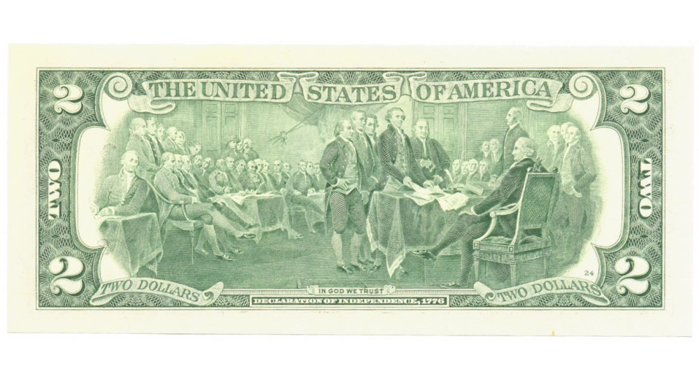 Billete E.E.U.U. 2 Dolares 2003 Thomas Jefferson  - Numisfila