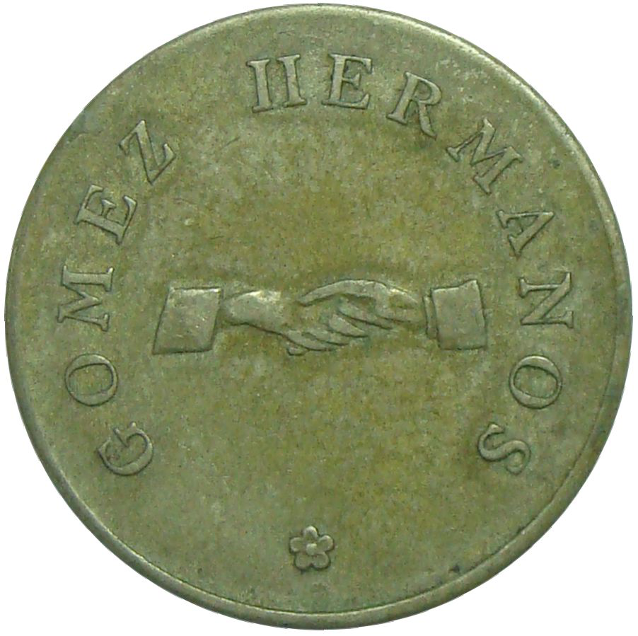 Ficha 1 Real Hda Turumo Gomez Hermanos  - Numisfila