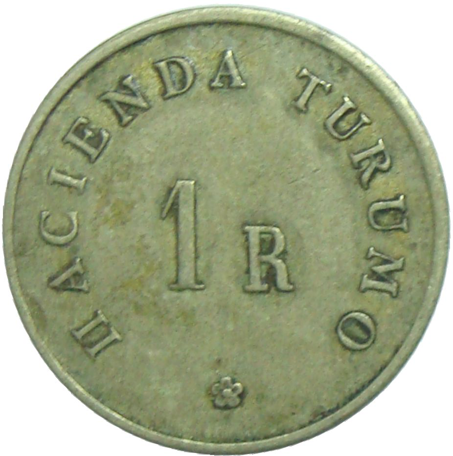 Ficha 1 Real Hda Turumo Gomez Hermanos - Numisfila